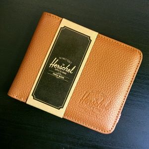 Herschel Pebble Leather Bifold Wallet